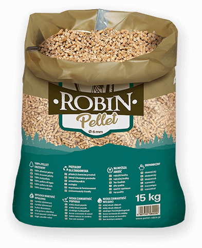 worek pelletu opałowego Robin do kupienia w Broku lub sklepie internetowym